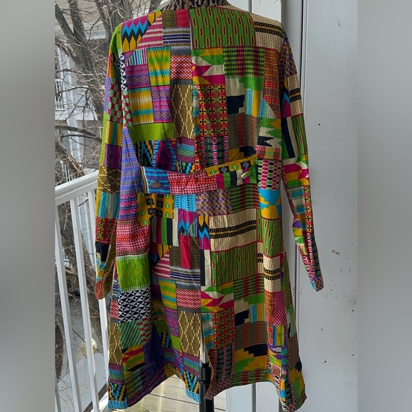 Colorful Patchwork Jacket - Multicolor - Picture 6 of 8